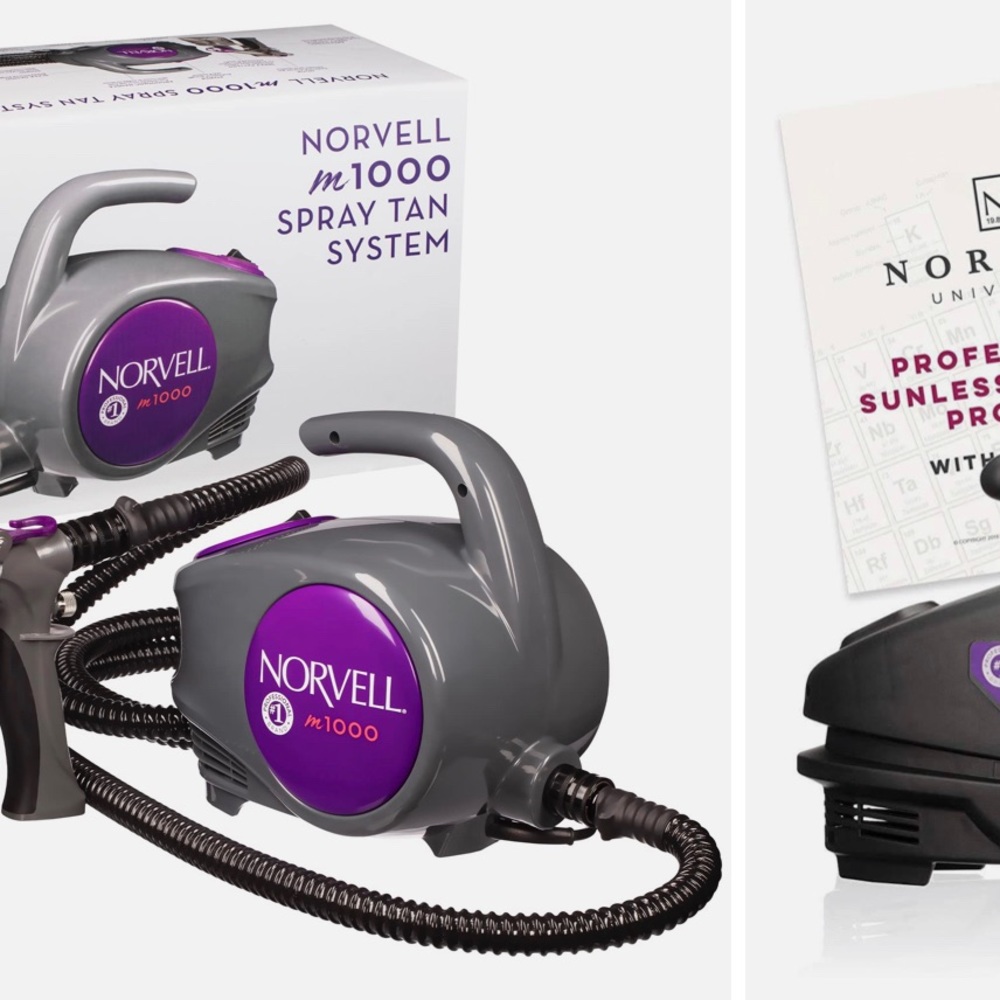 Spray tan machine